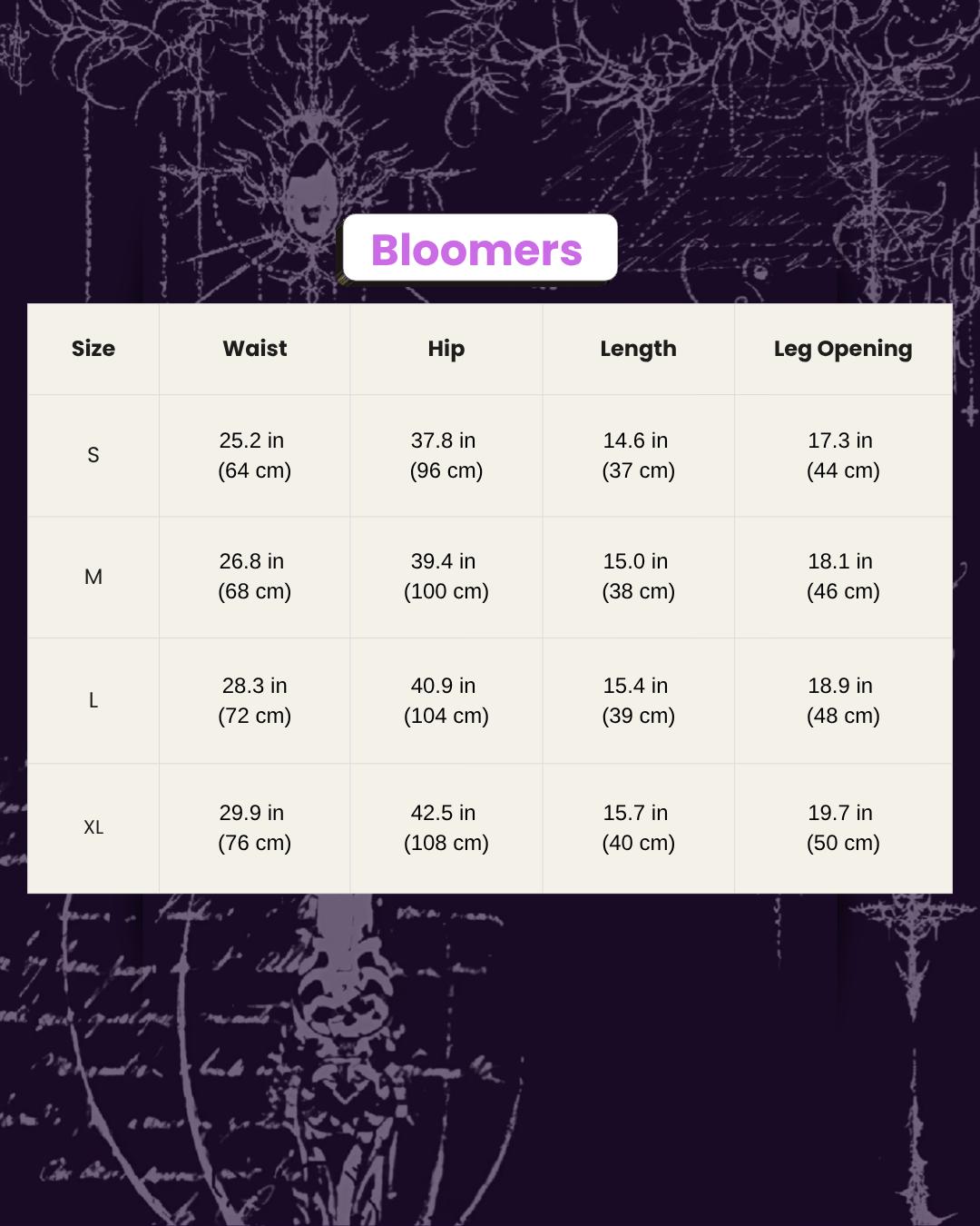 Nocturne Ruffle Bloomers | Gothic Lace Shorts with Detachable Garters, Victorian Baroque Ruffled Lingerie, Dark Romantic Outfit