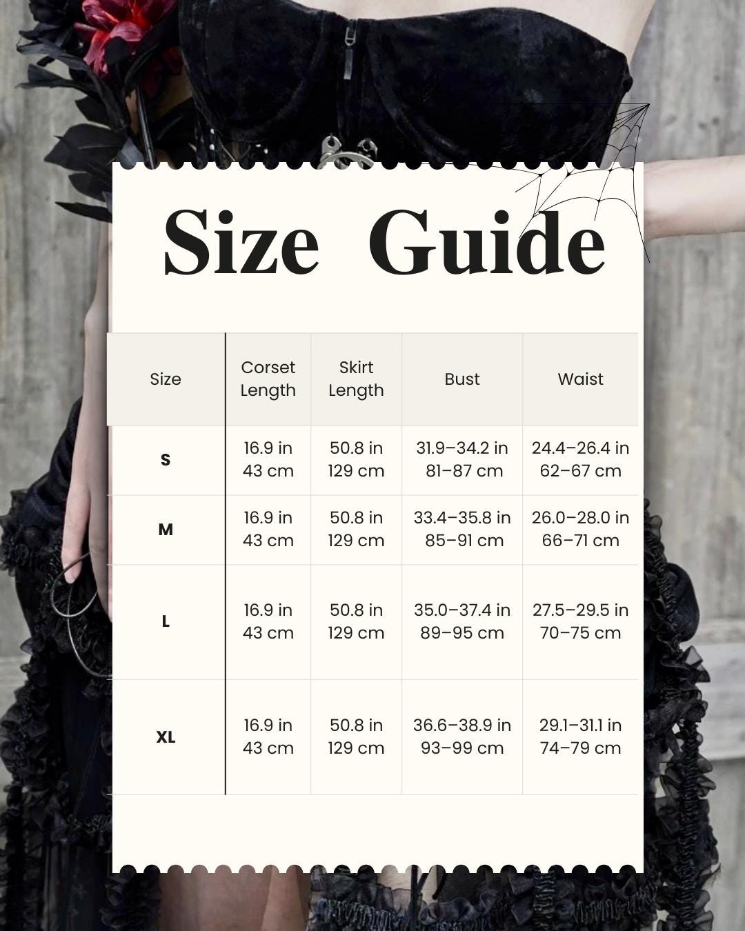 gothic corset set dark angel gothic fashion