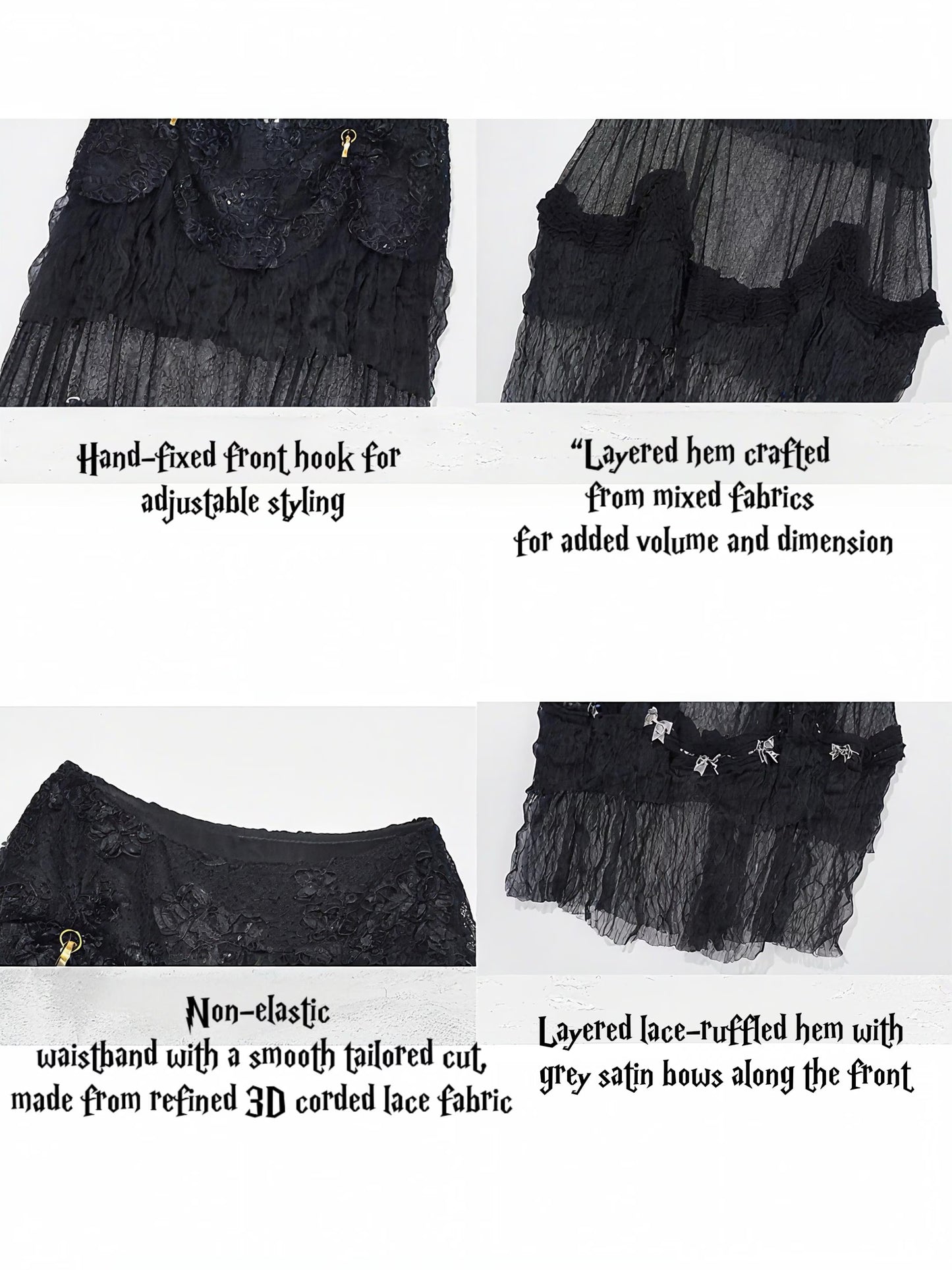 gothic corset dress lace fabric close up texture detail