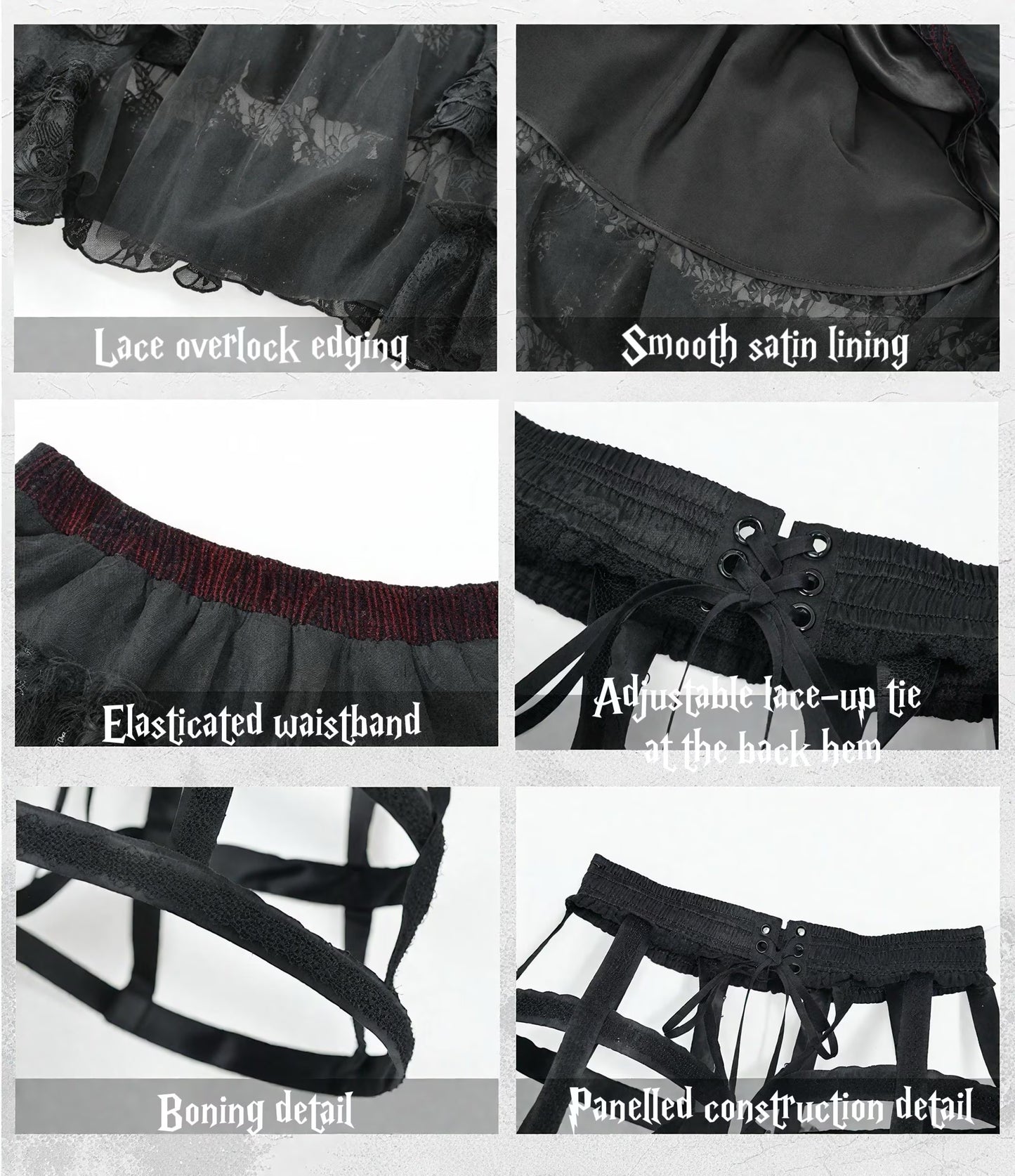 gothic velvet corset dress corset boning lace up construction detail
